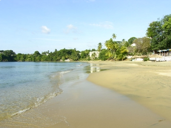 Stonehaven Bay, midday.